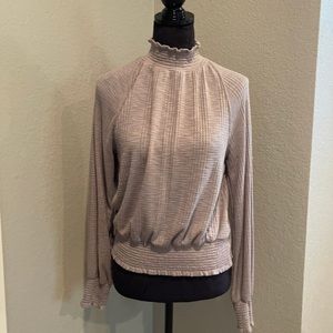 Free People Mock shirt